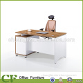 modern office desk standard office desk dimension fixed pedestal with adjustable feet
